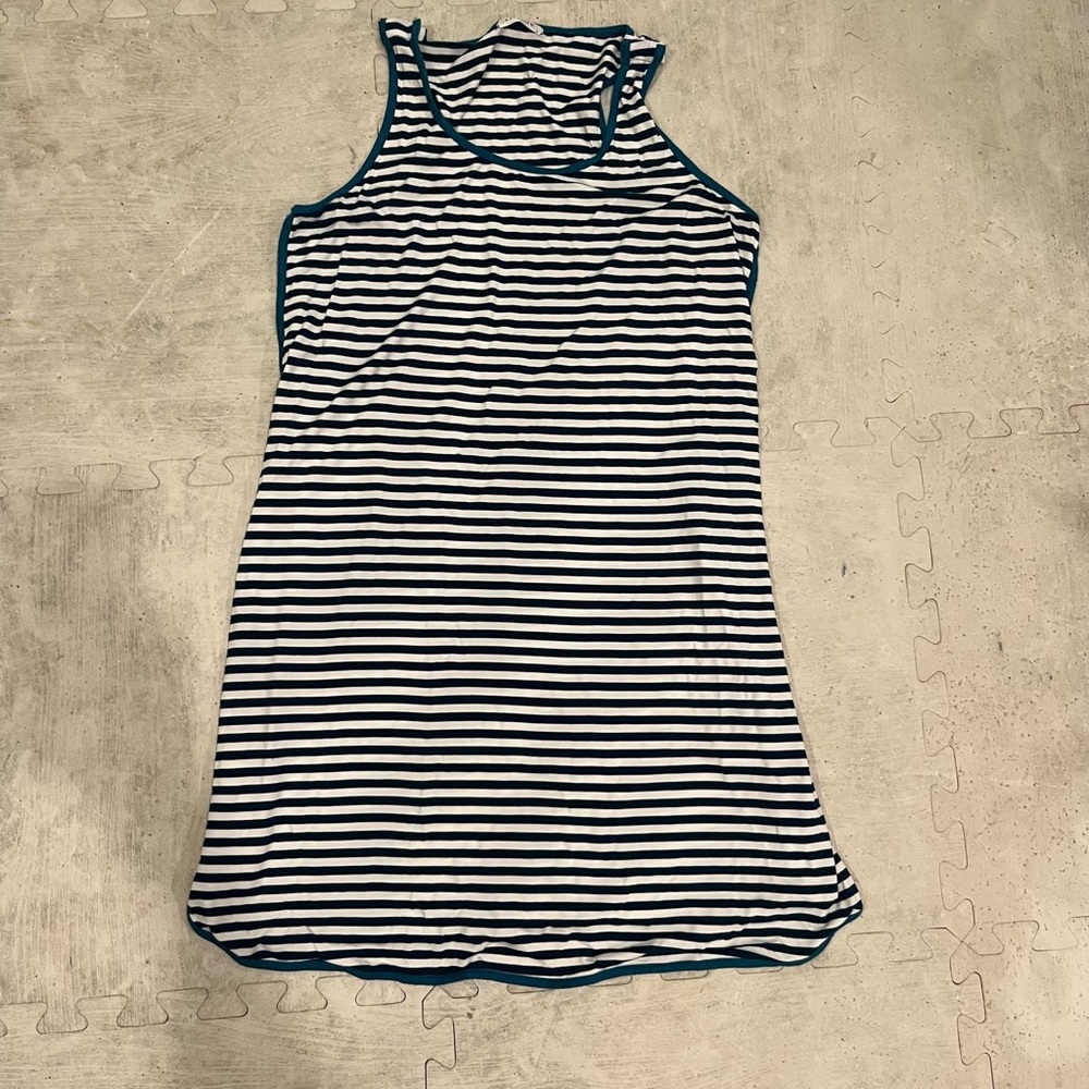 Maternity Striped Women's Nursing Tank Top